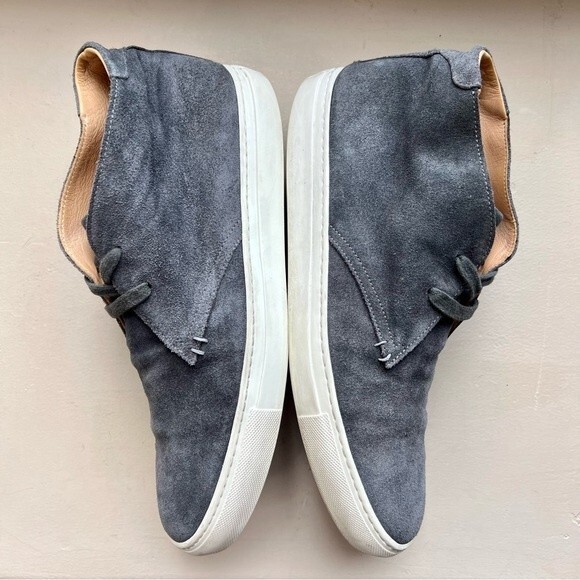 Greats Born In Brooklyn Royale Gray Suede Lace Up Chukka Boots Shoes Men's 10 - Picture 5 of 14